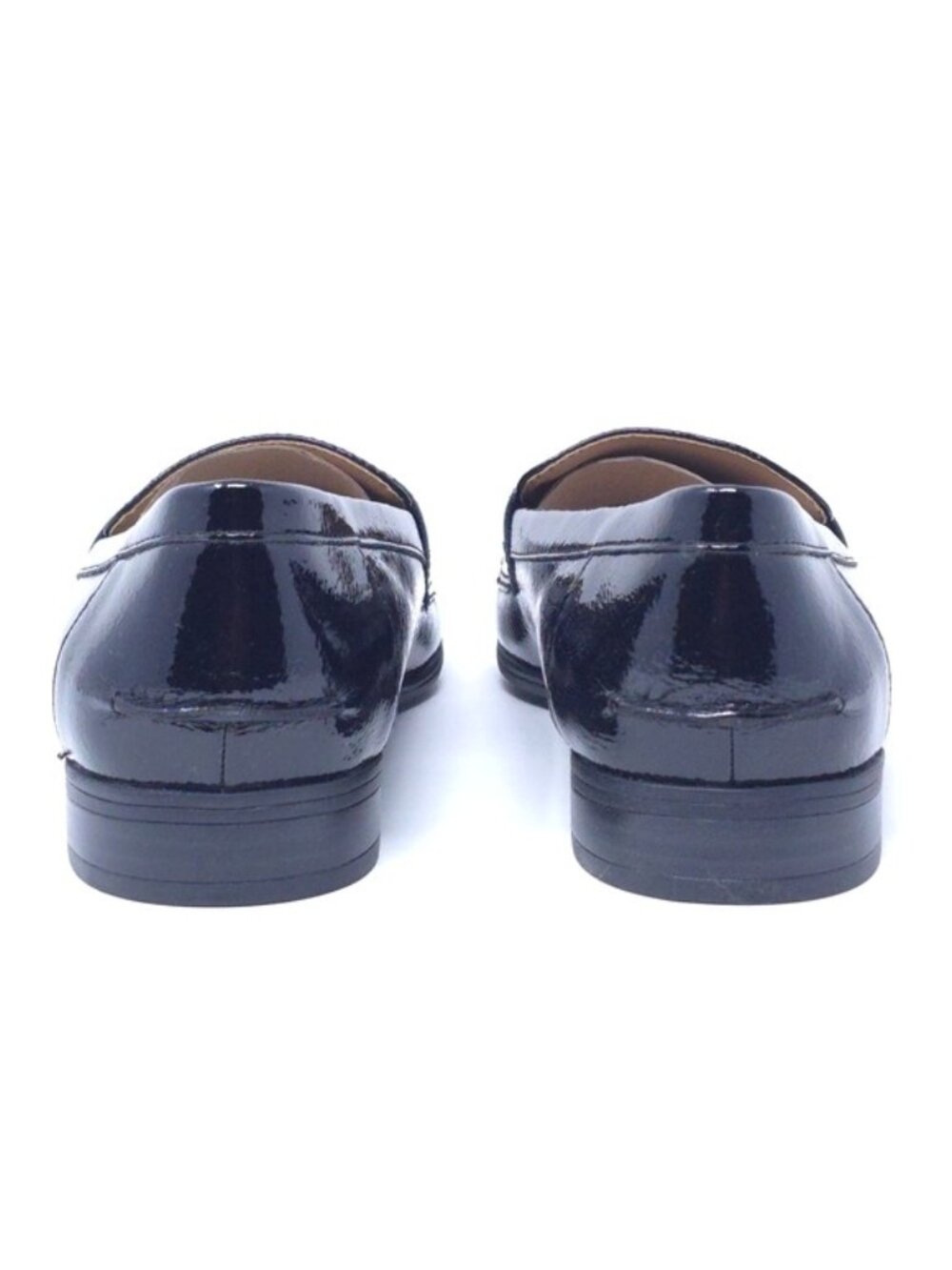 LifeStride Madison Black Loafer Flats 9.5W Faux Leather Comfy - Picture 4 of 9